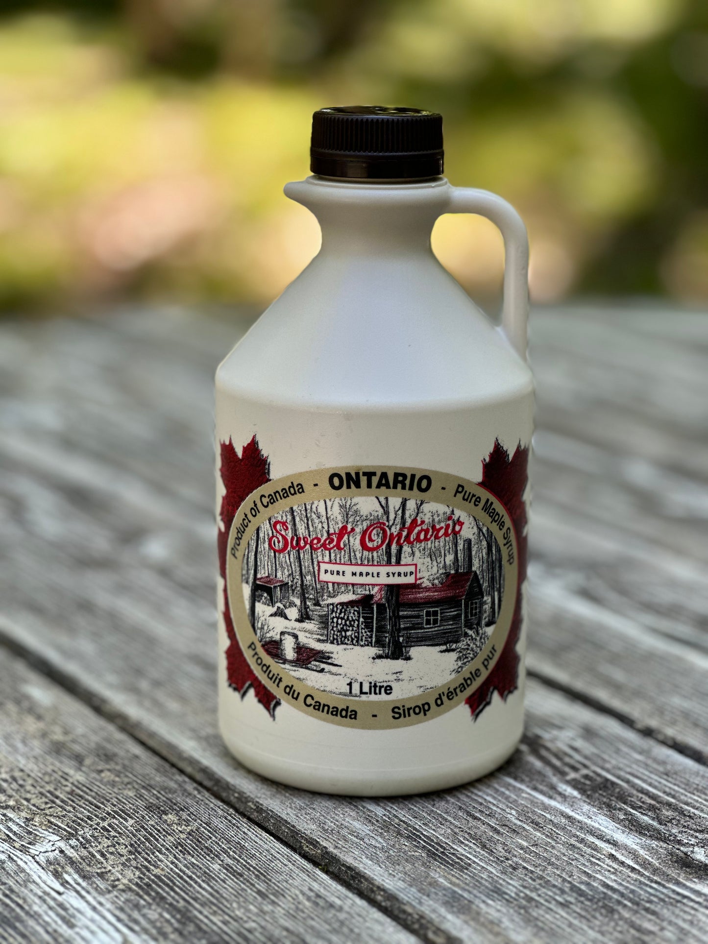 Maple Syrup 1 Litre Plastic Bottle