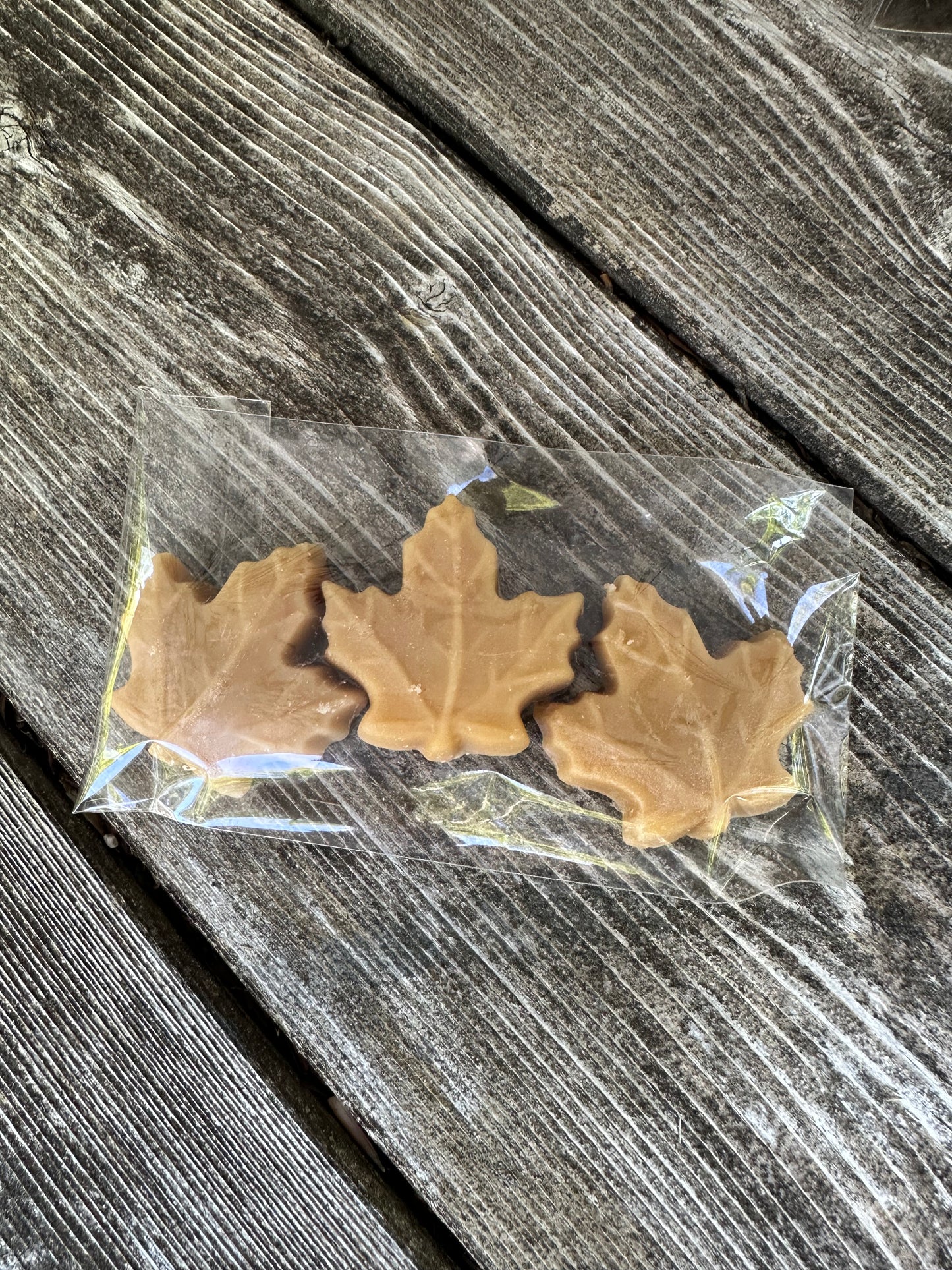 Maple Sugar Candies pkg of 3